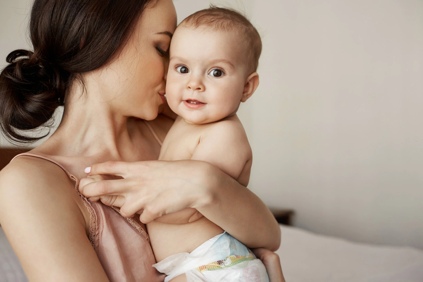 Mother and baby